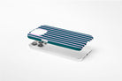 Side view of Stripes (Ivy) case showing an example of slim case