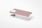 Side view of Stripes (Neapolitan) case showing an example of slim case