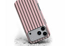 Front view of Stripes (Neapolitan) magnetic tough case showing stripe print design