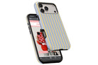 Side view of Stripes (Riviera) magnetic tough case showing button cut-outs