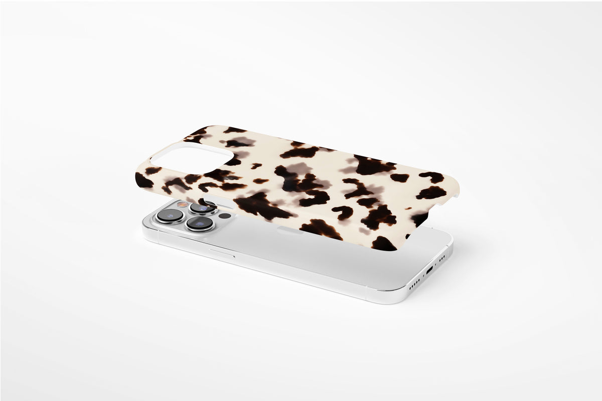 Vanilla Shell Slim phone case showing lightweight case profile
