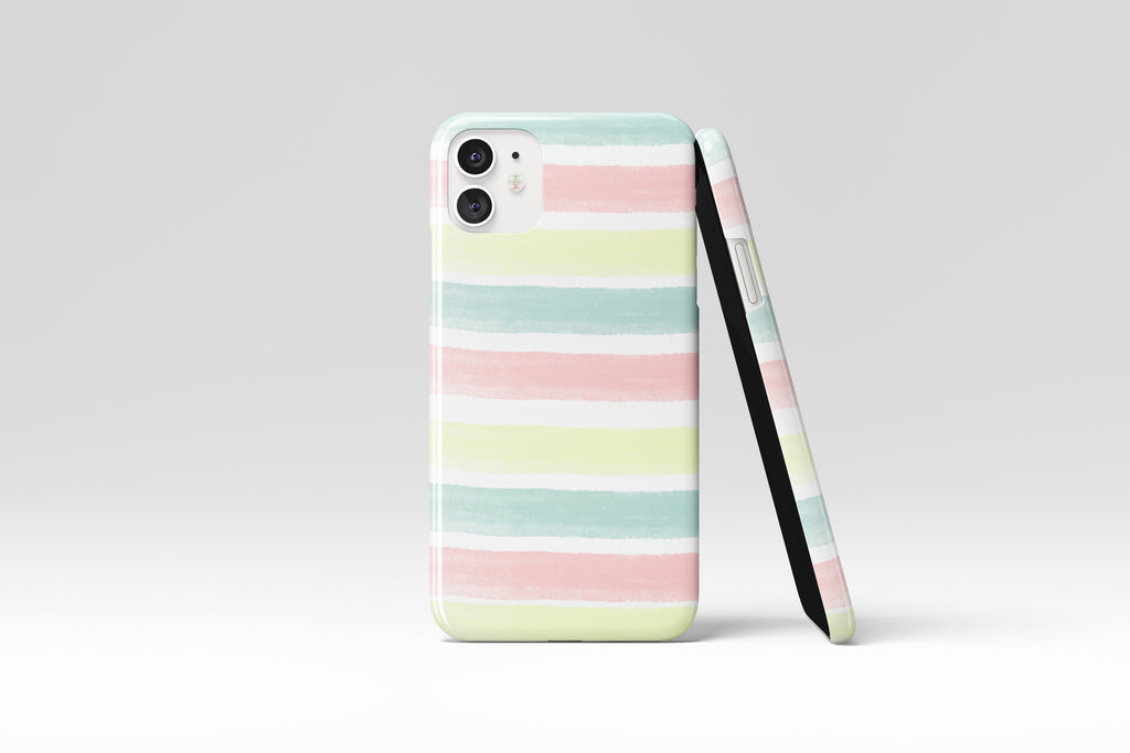 Watercolour Stripes Mobile Phone Cases - Casetful