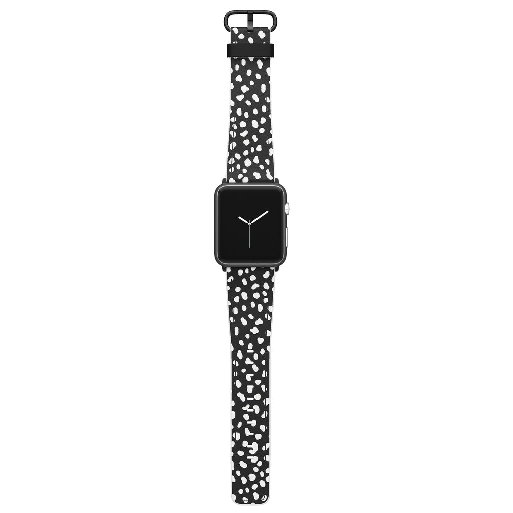 Dots (Black) Apple Watch Strap Apple Watch Straps - Casetful