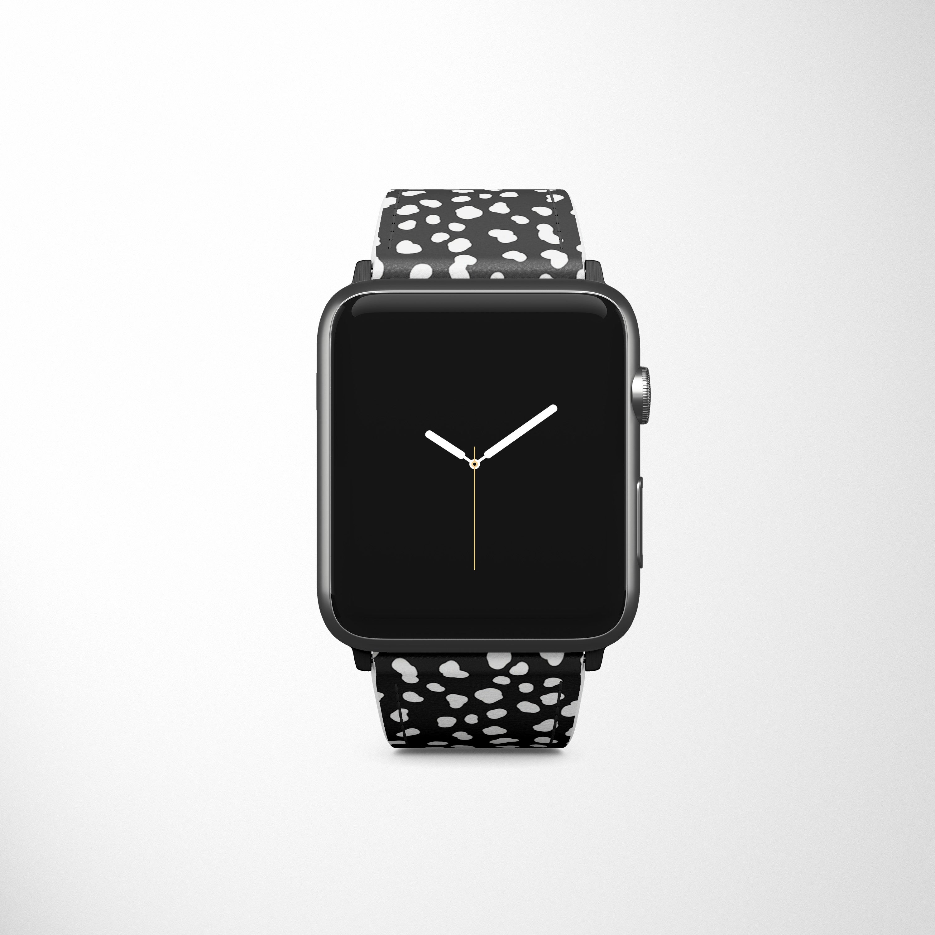 Dots (Black) Apple Watch Strap Apple Watch Straps - Casetful