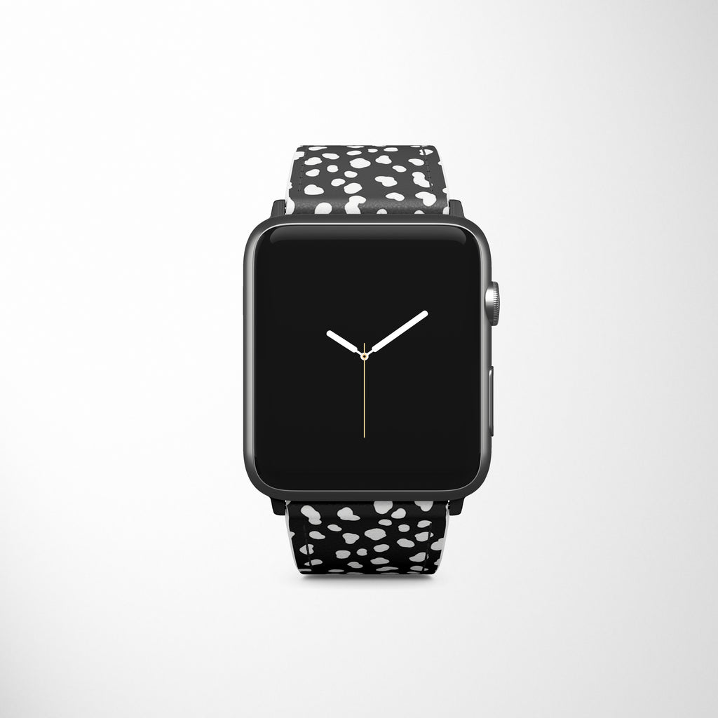 Dots (Black) Apple Watch Strap Apple Watch Straps - Casetful