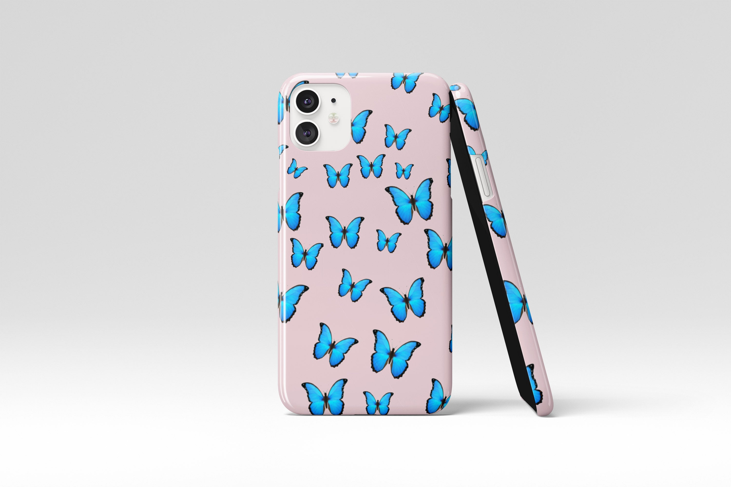 Pink Butterfly Mobile Phone Cases - Casetful