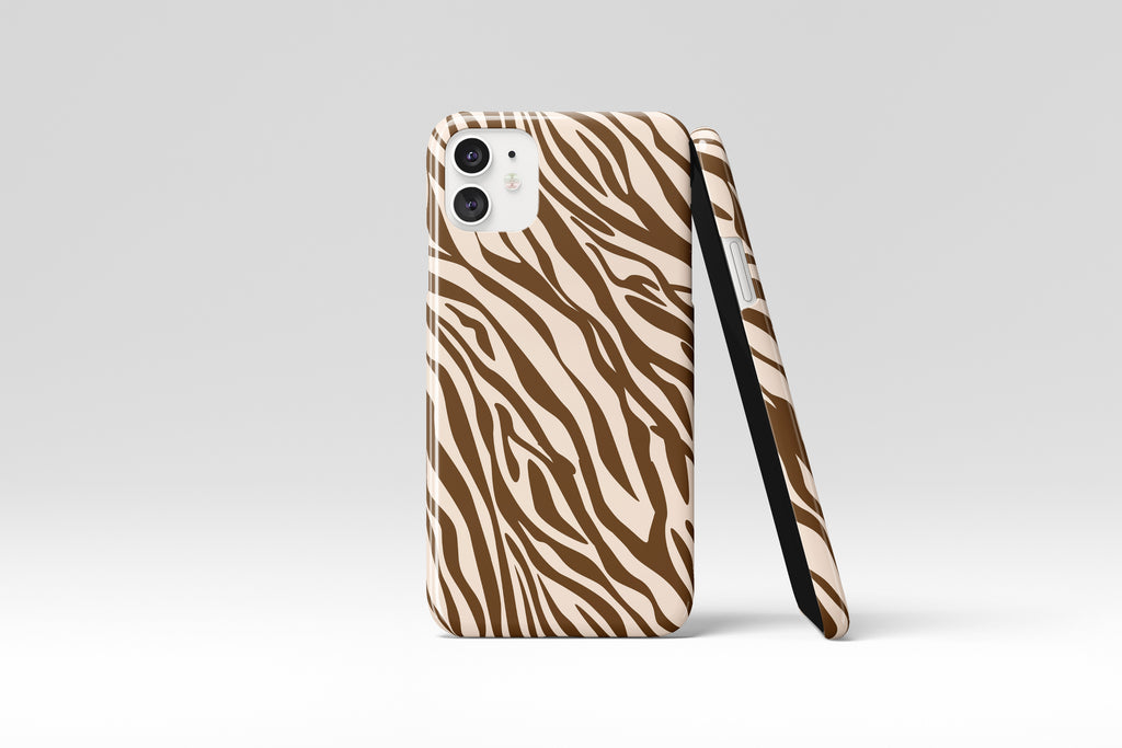 Nude Zebra Mobile Phone Cases - Casetful