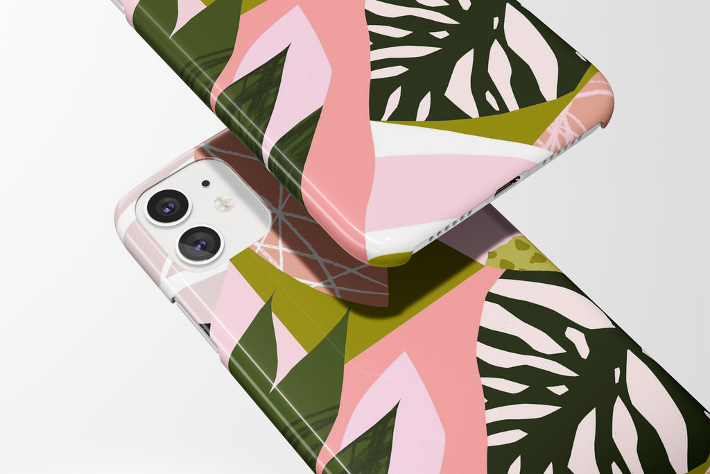 Abstract Botanical Mobile Phone Cases - Casetful