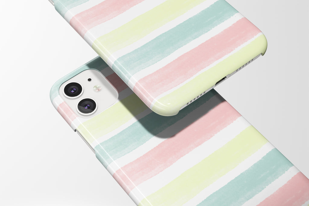Watercolour Stripes Mobile Phone Cases - Casetful