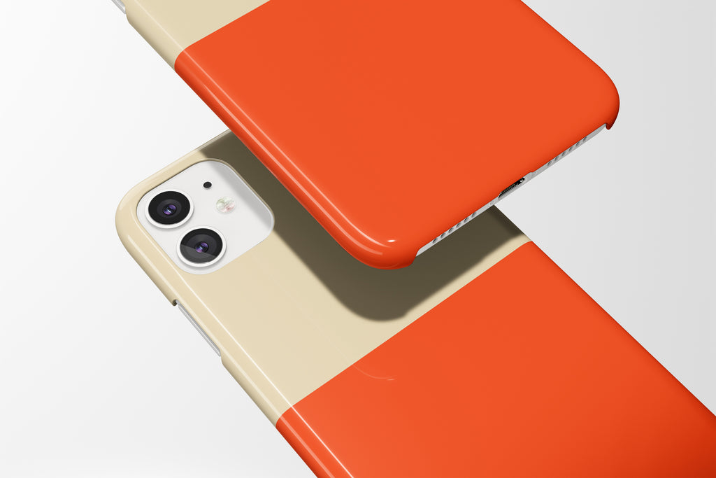 Cream x Coral Mobile Phone Cases - Casetful