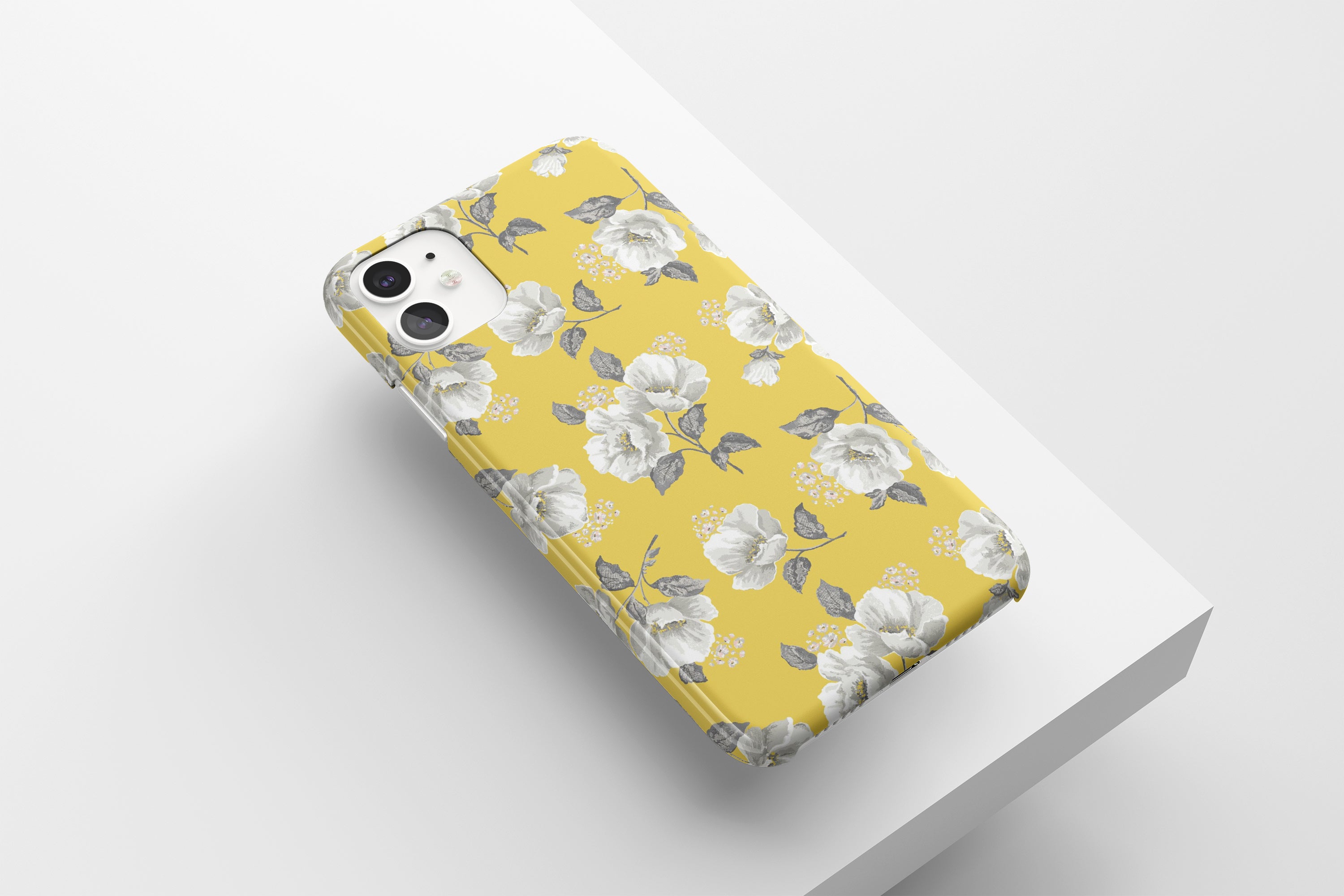 Yellow Floral Mobile Phone Cases - Casetful