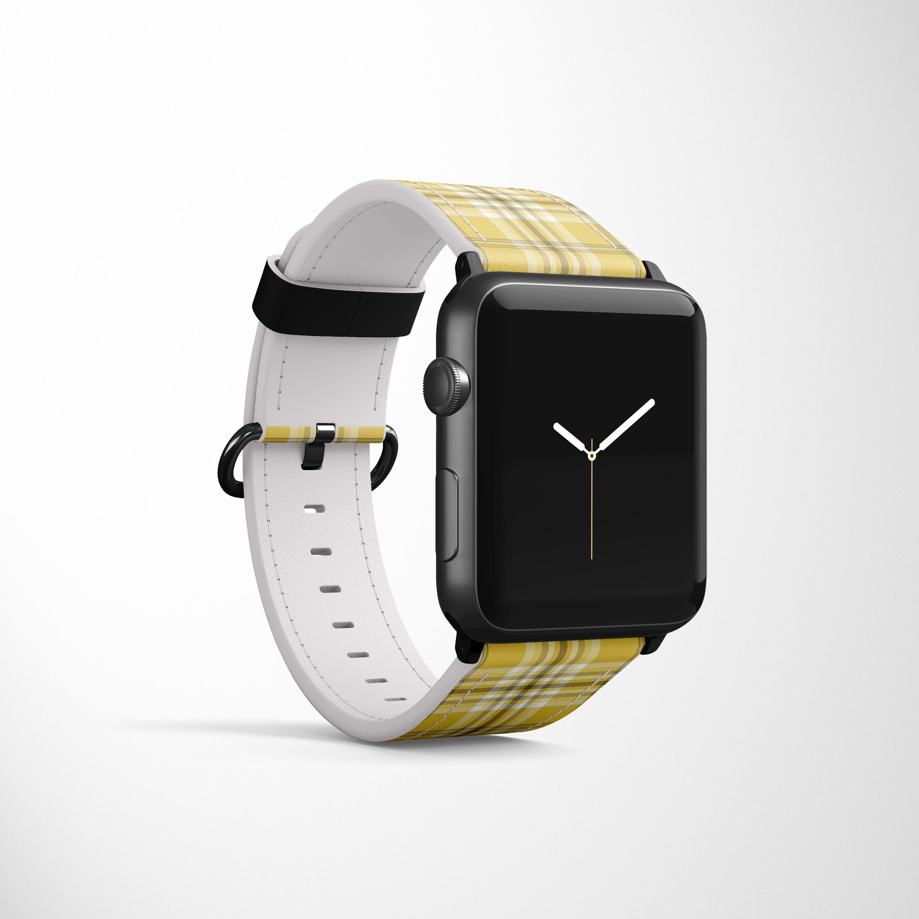 Tartan (Yellow) Apple Watch Strap Apple Watch Straps - Casetful