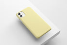 Pastel Yellow Mobile Phone Cases - Casetful
