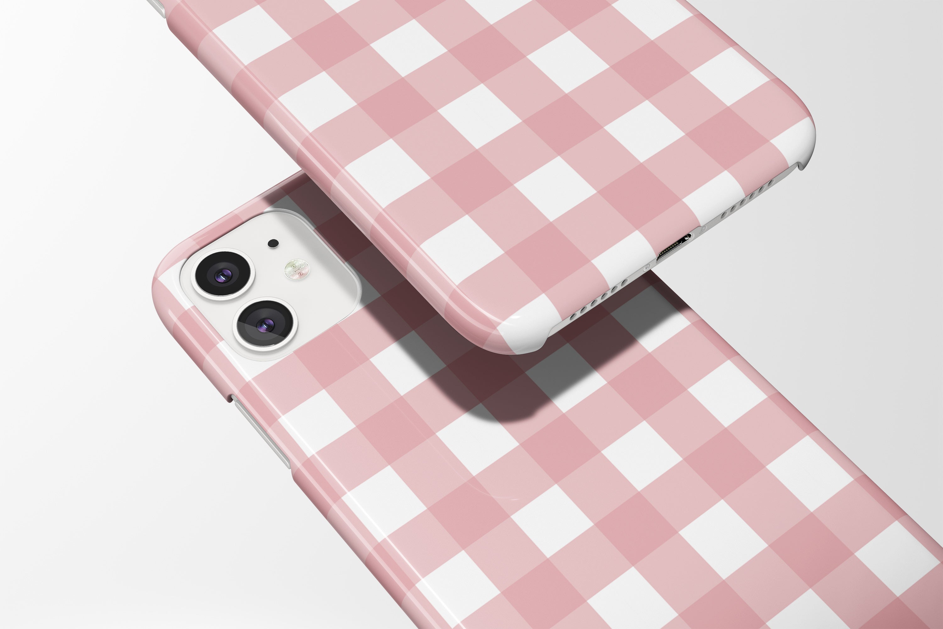 Pink Plaid Mobile Phone Cases - Casetful