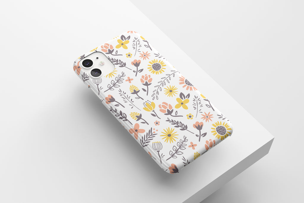 Floral Sunshine Mobile Phone Cases - Casetful