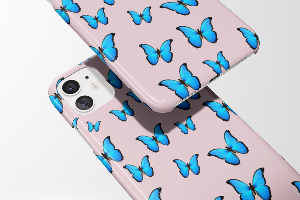 Pink Butterfly Mobile Phone Cases - Casetful