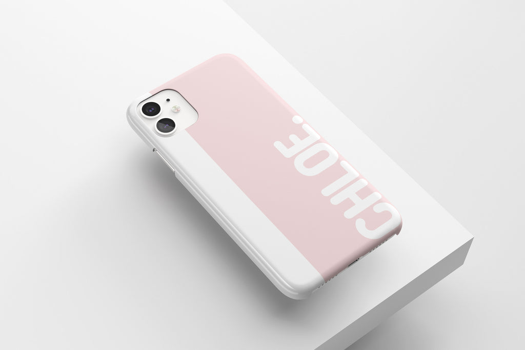 Name Case (Pink) Mobile Phone Cases - Casetful