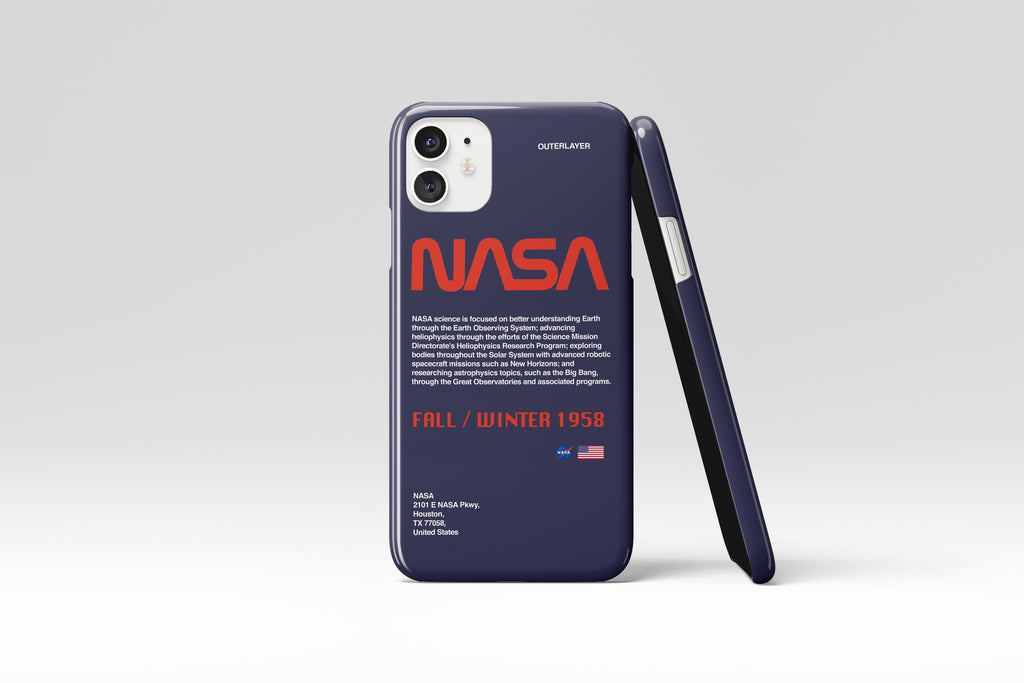 NASA Navy Mobile Phone Cases - Casetful