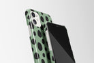 Spots (Sage Green) Mobile Phone Cases - Casetful