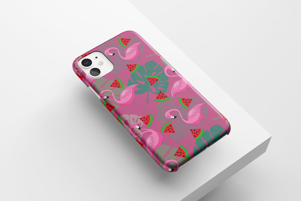 Tropical Flamingo Mobile Phone Cases - Casetful