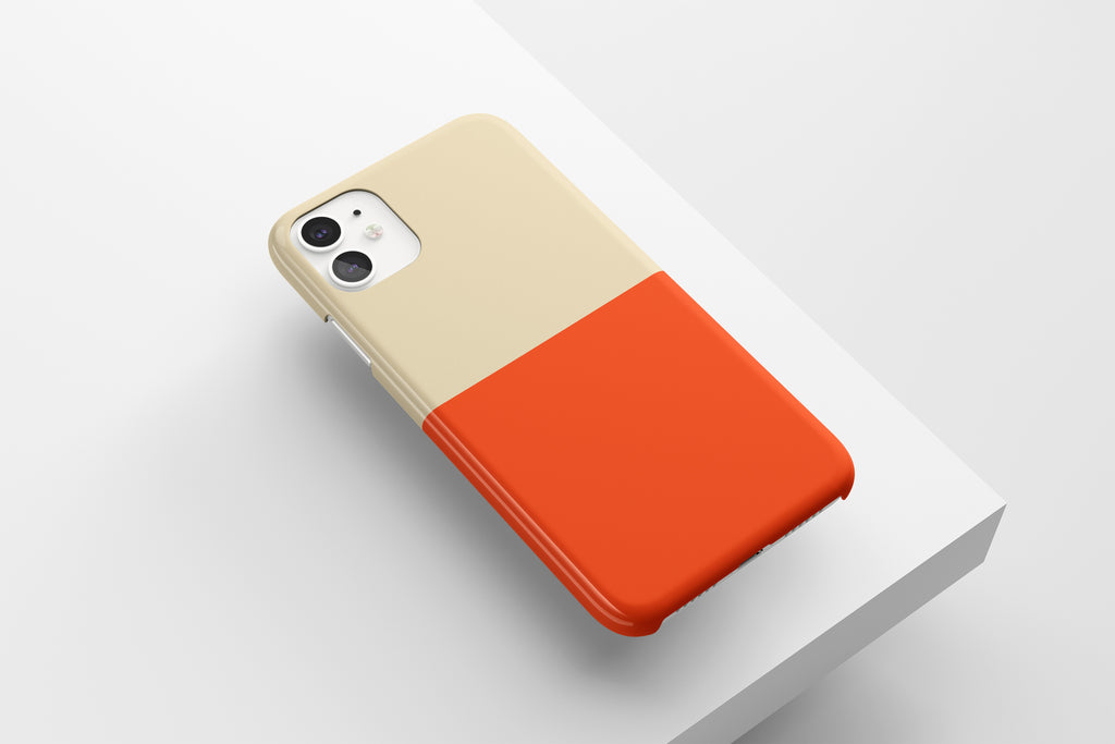 Cream x Coral Mobile Phone Cases - Casetful