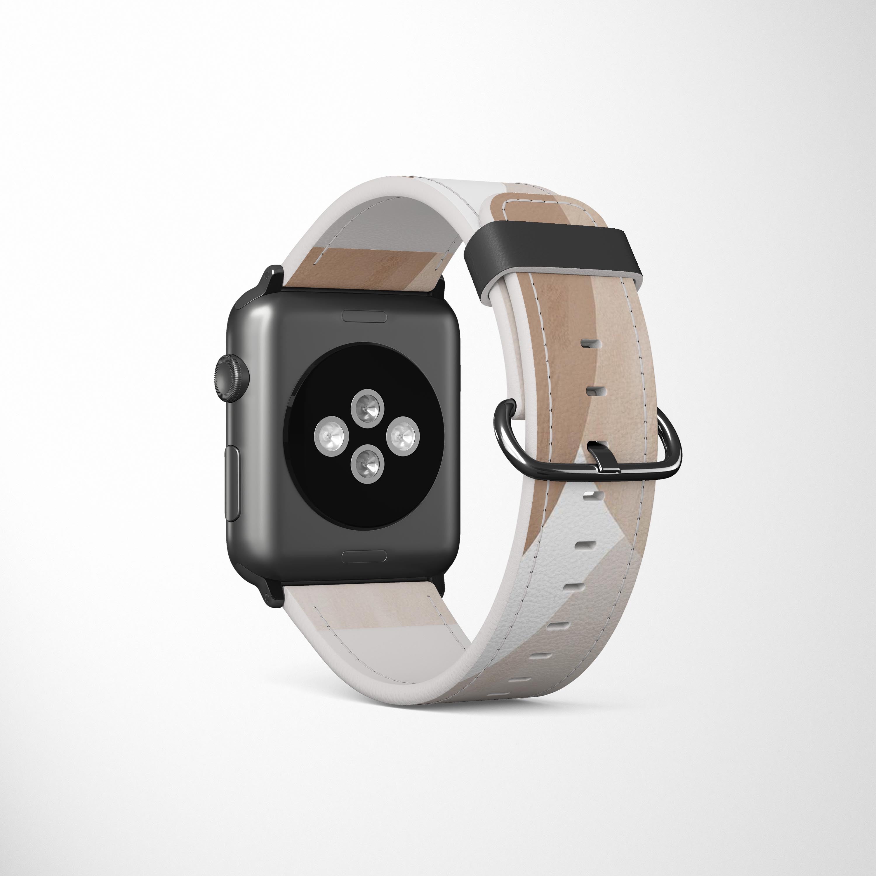 Tan apple watch discount strap