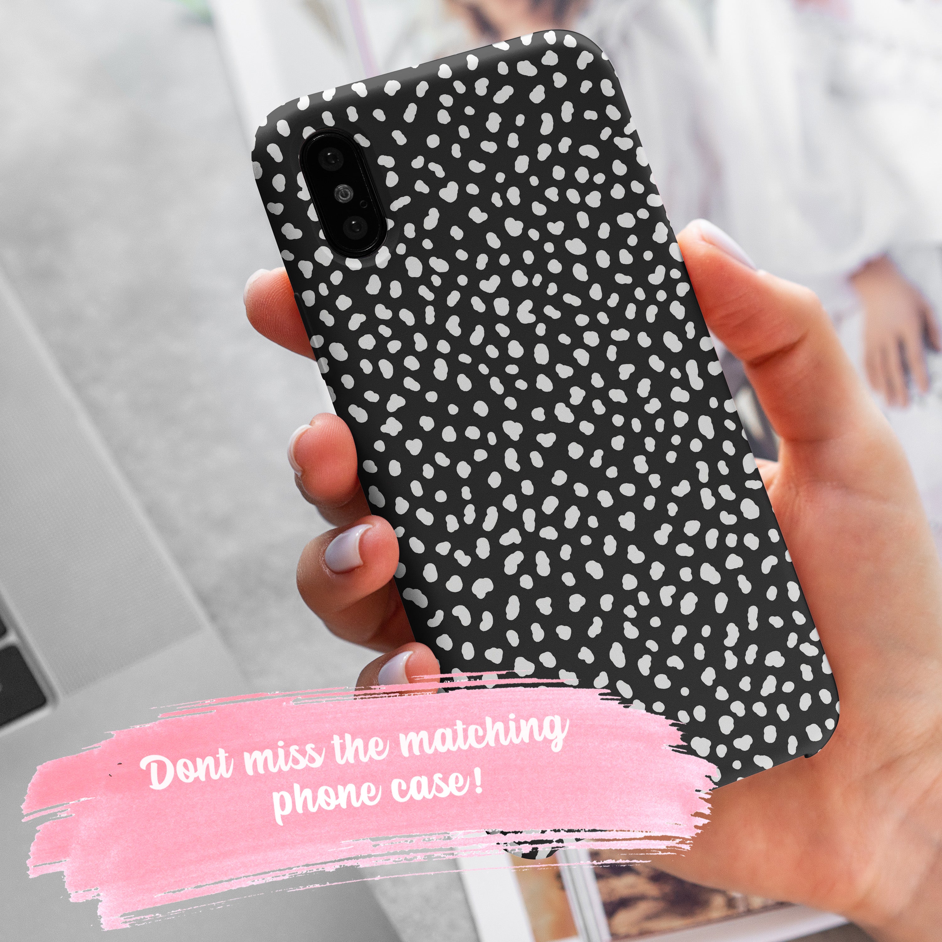 Dots (Black) Apple Watch Strap Apple Watch Straps - Casetful