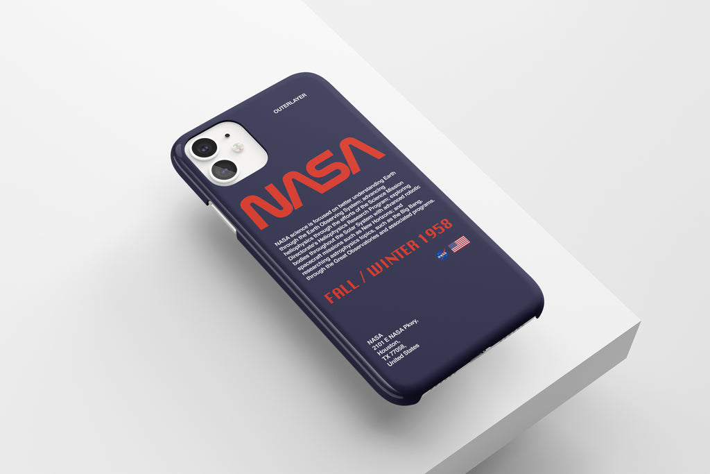 NASA Navy Mobile Phone Cases - Casetful