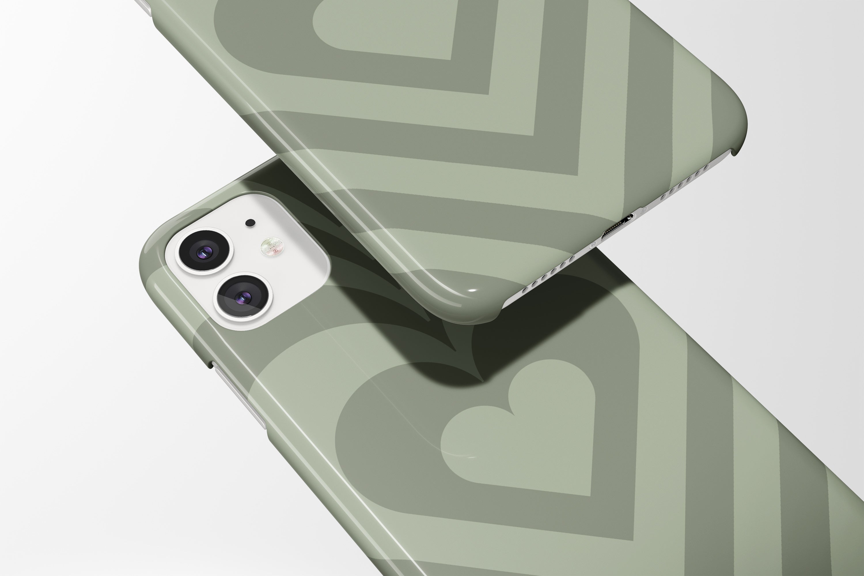 Girl Power (Sage Green) Mobile Phone Cases - Casetful