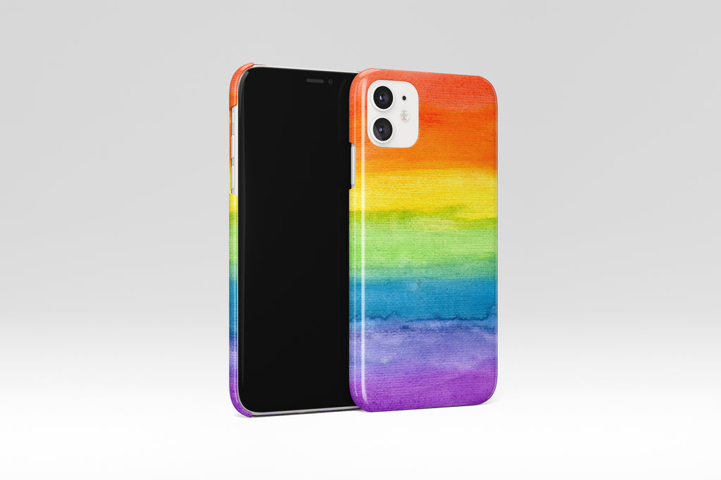 Painted Rainbow Mobile Phone Cases - Casetful