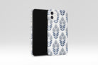 Blue Leaf Mobile Phone Cases - Casetful