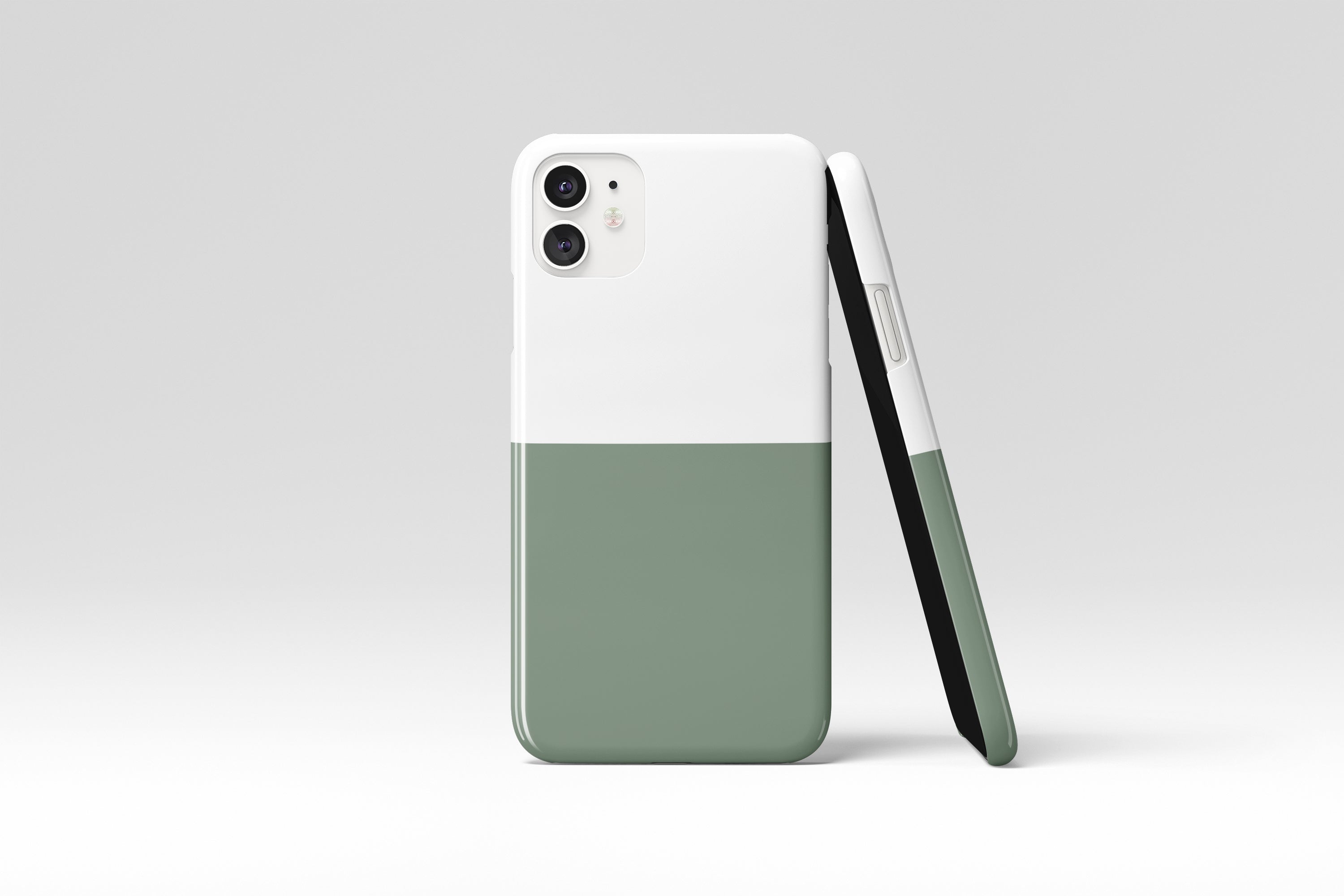 Sage x White Mobile Phone Cases - Casetful