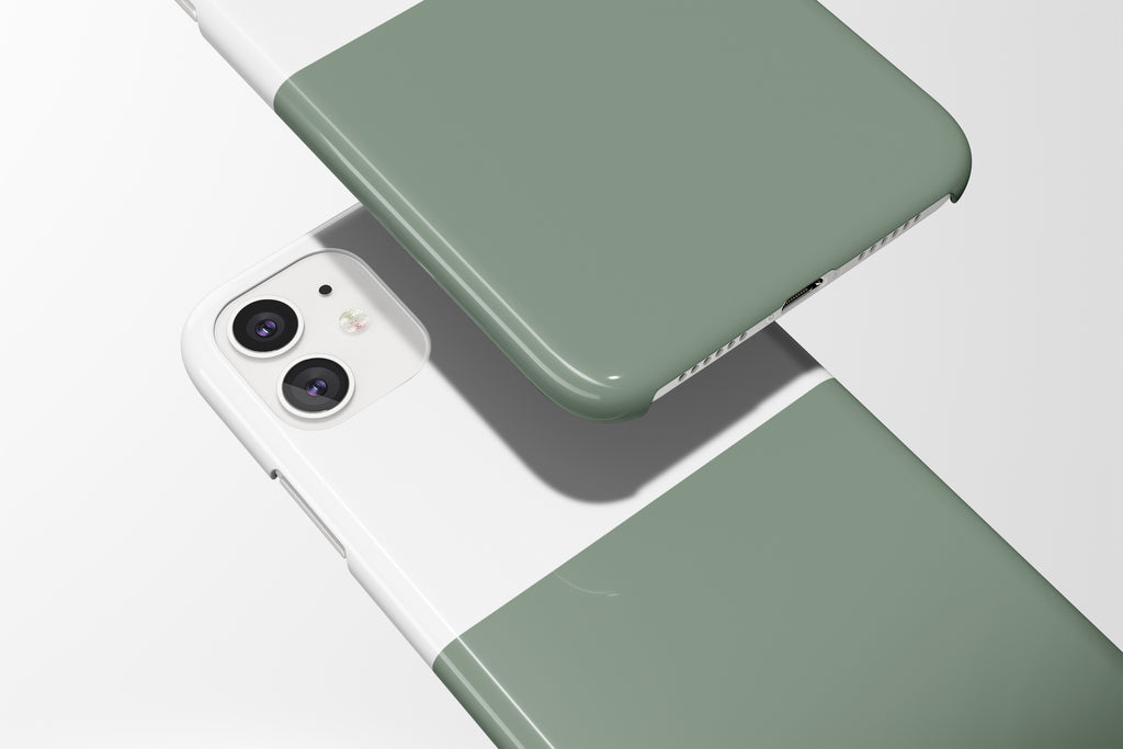 Sage x White Mobile Phone Cases - Casetful