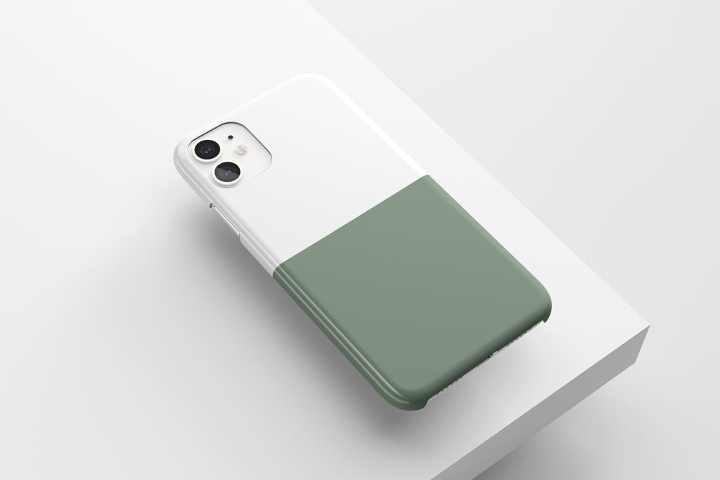 Sage x White Mobile Phone Cases - Casetful