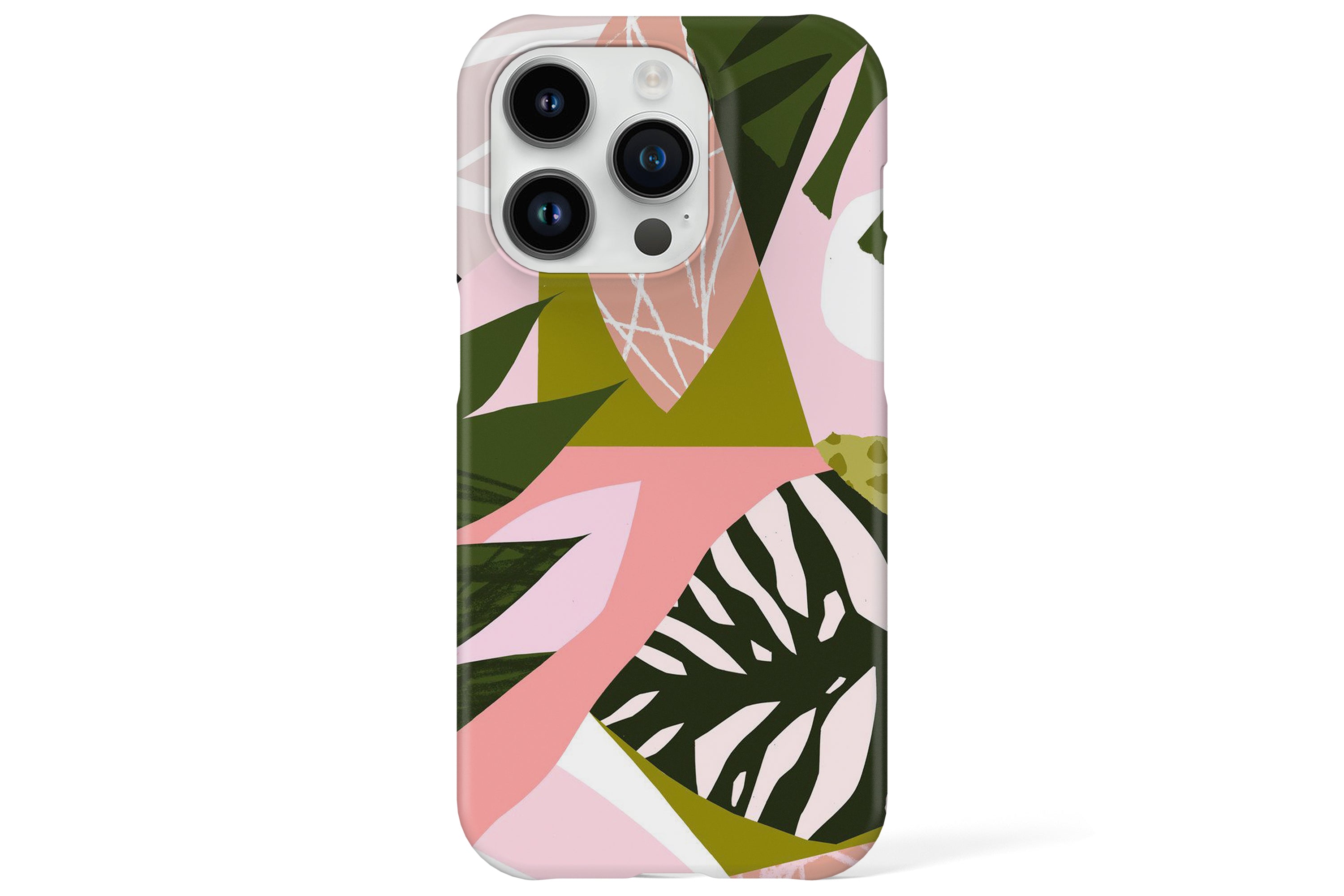 Abstract Botanical Phone Case Botanical iPhone Case Casetful