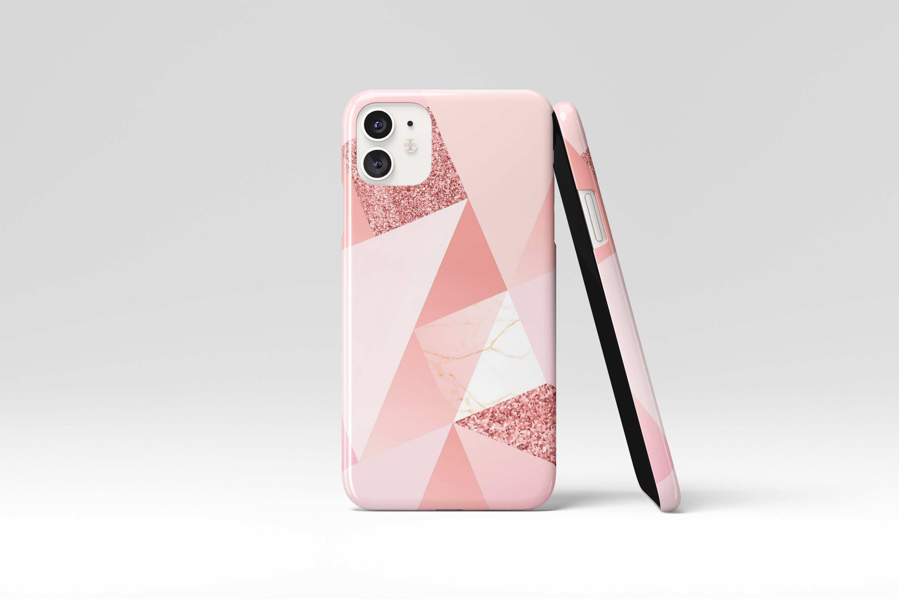 Pink Marble Mobile Phone Cases - Casetful