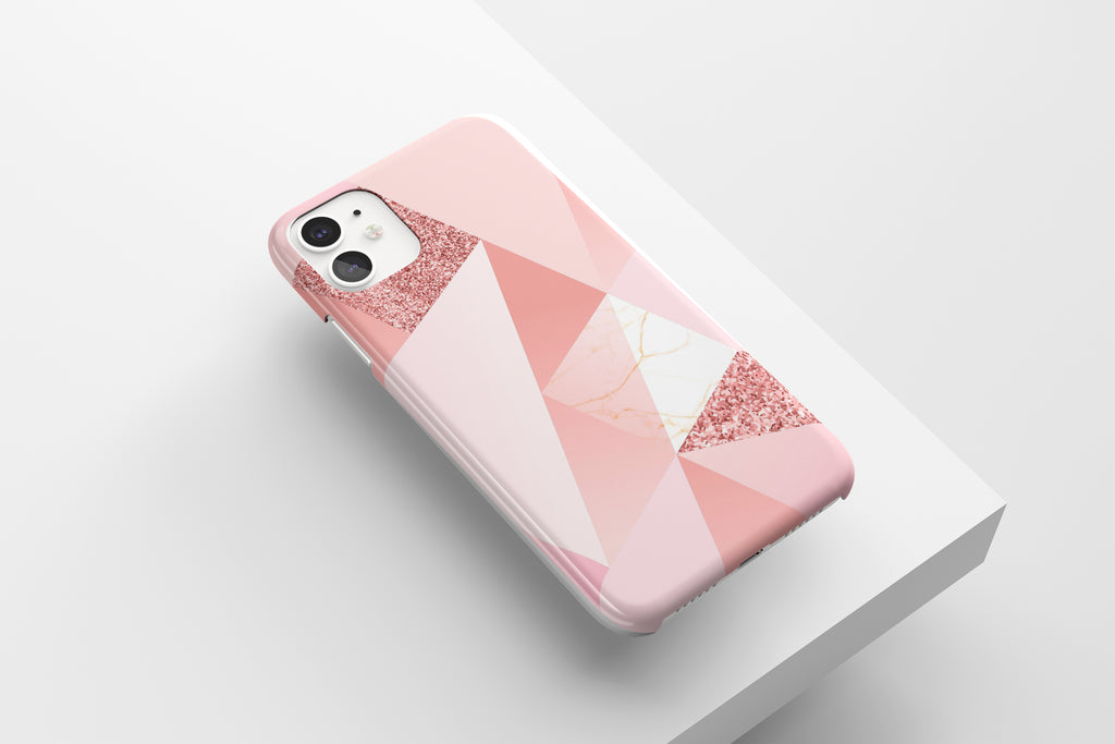 Pink Marble Mobile Phone Cases - Casetful