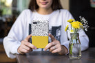 Geo Dots (Mustard) Mobile Phone Cases - Casetful