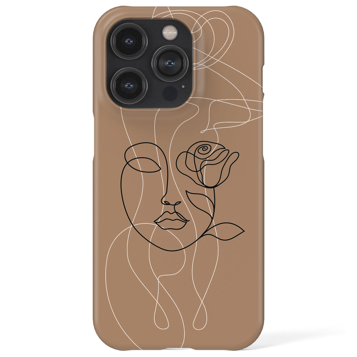 Line Rose Phone Case | Line Rose Art iPhone Case – Casetful