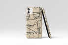 Line Art Mobile Phone Cases - Casetful