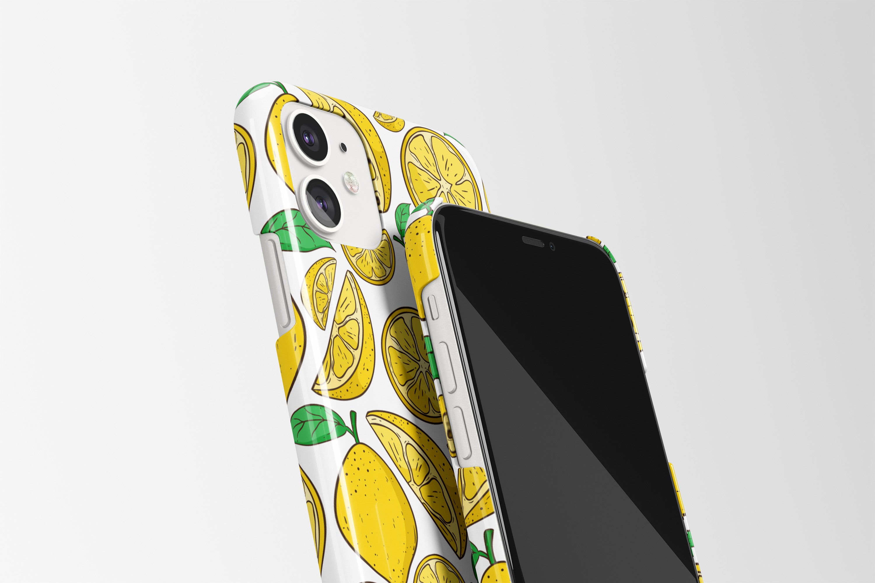 Lemon Print Mobile Phone Cases - Casetful