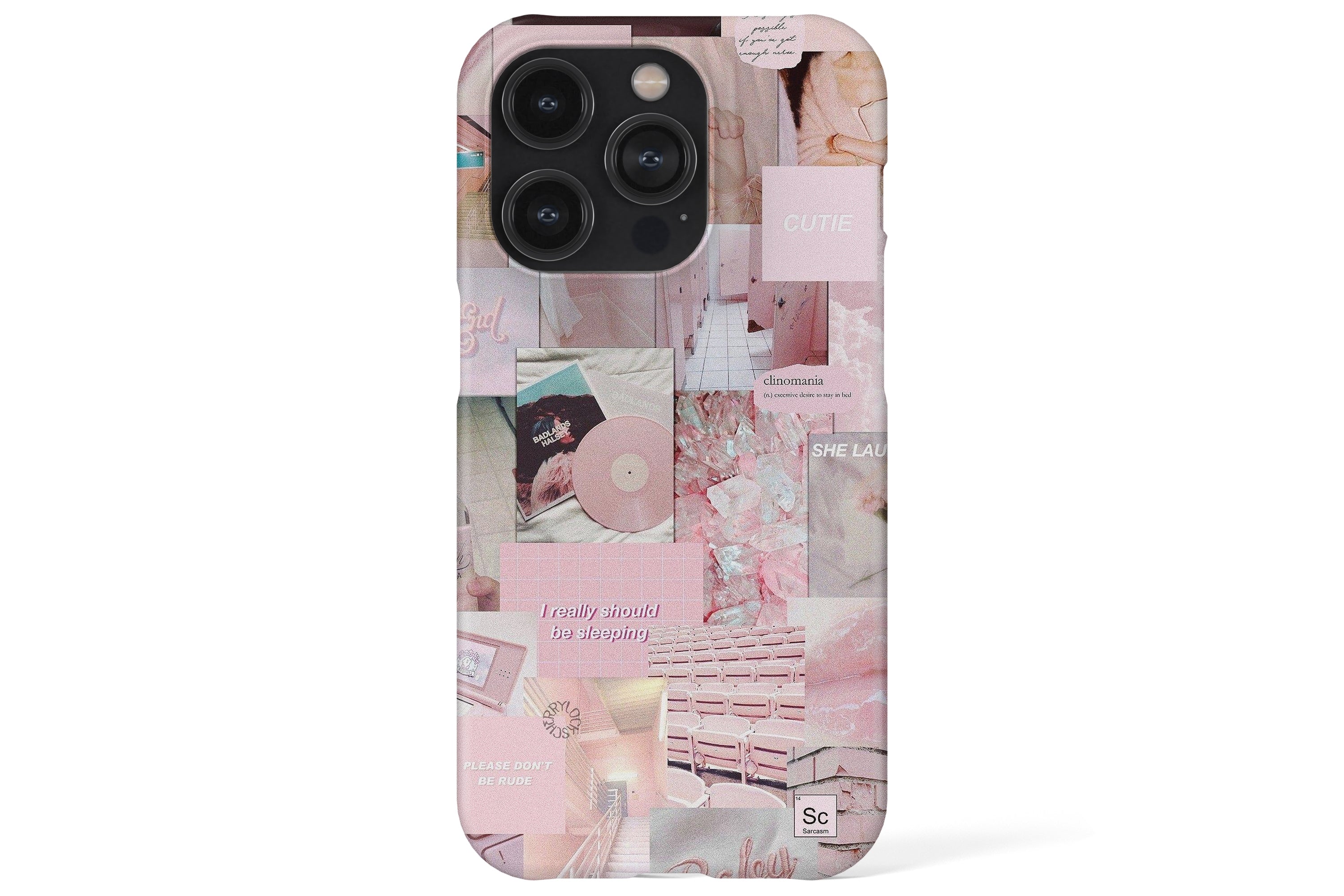 Pink Collage Phone Case Collage iPhone Case Casetful