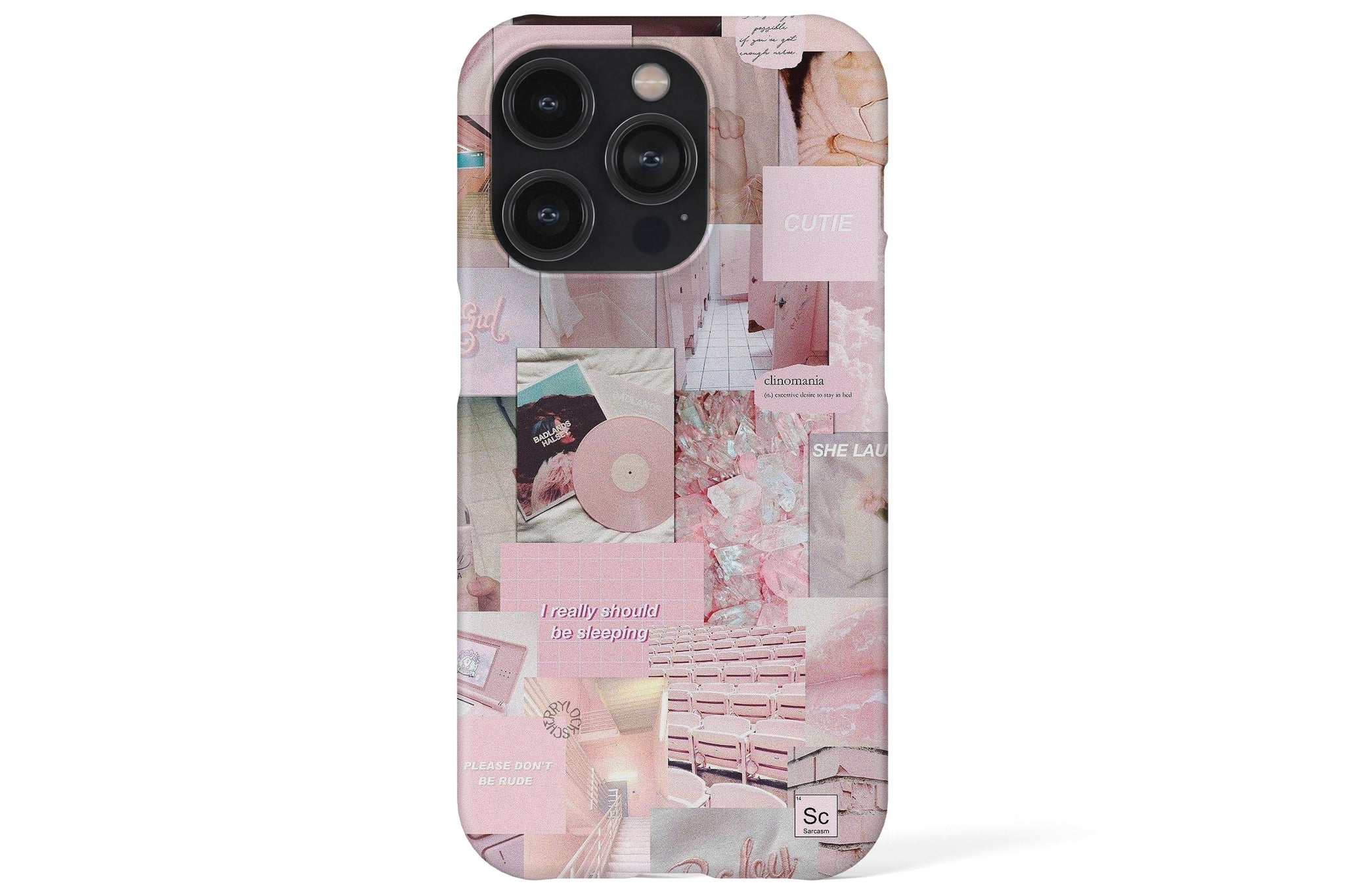 Pink Collage Phone Case Collage iPhone Case Casetful