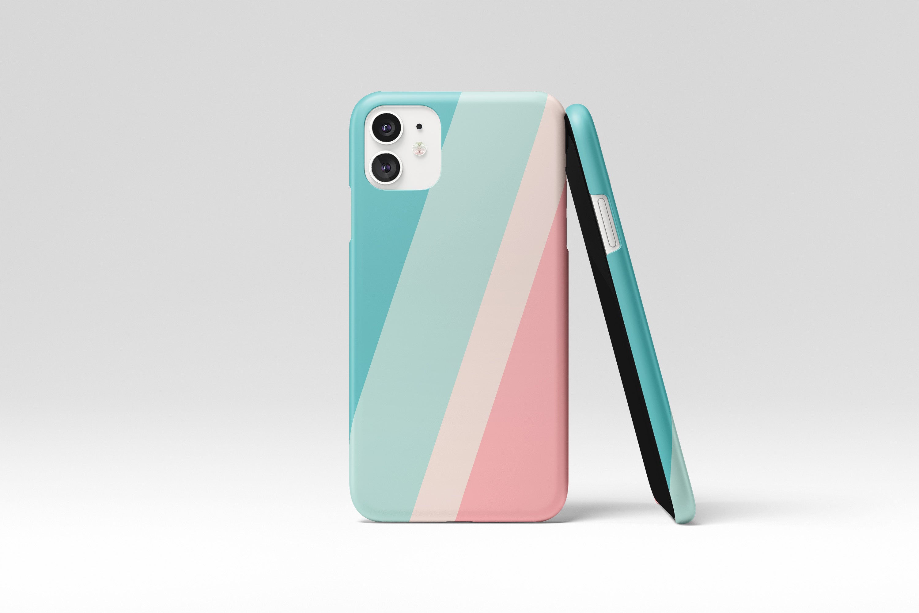 Block Pastels Mobile Phone Cases - Casetful