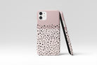 Drawn Dots (Pastel Pink) Mobile Phone Cases - Casetful