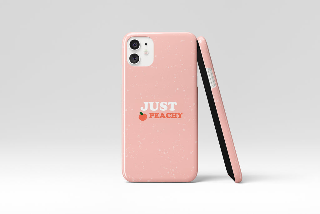 Just Peachy Mobile Phone Cases - Casetful