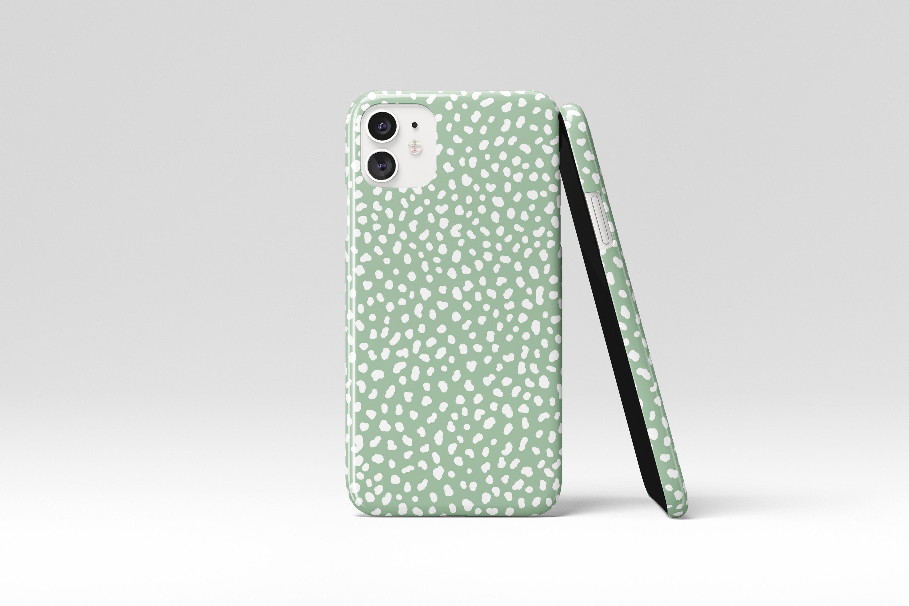 Dotty (Pastel Green) Mobile Phone Cases - Casetful