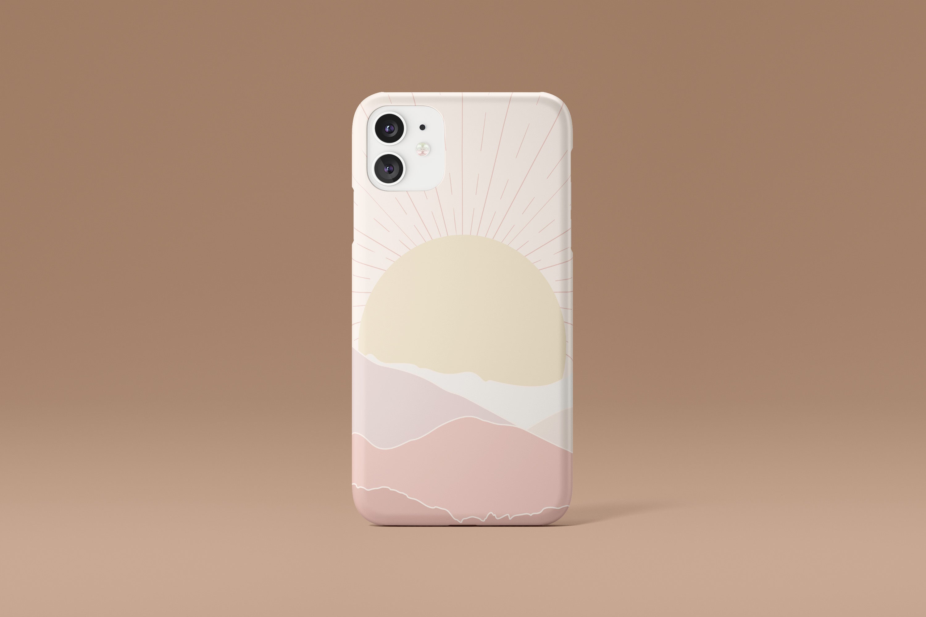 Rise Sun Phone Case Boho iPhone Case Casetful - Main Image