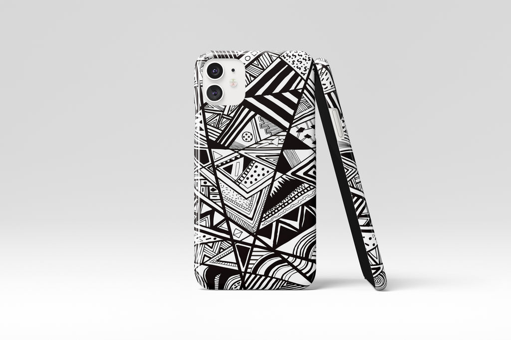 Monochrome Art Mobile Phone Cases - Casetful