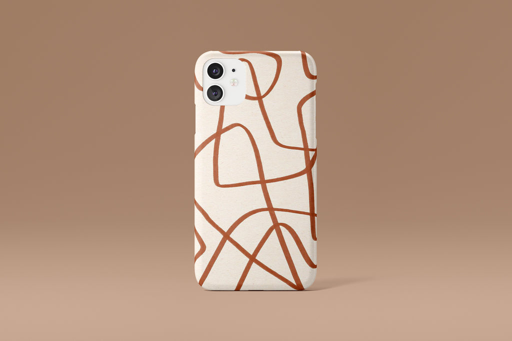 Lineas Mobile Phone Cases - Casetful